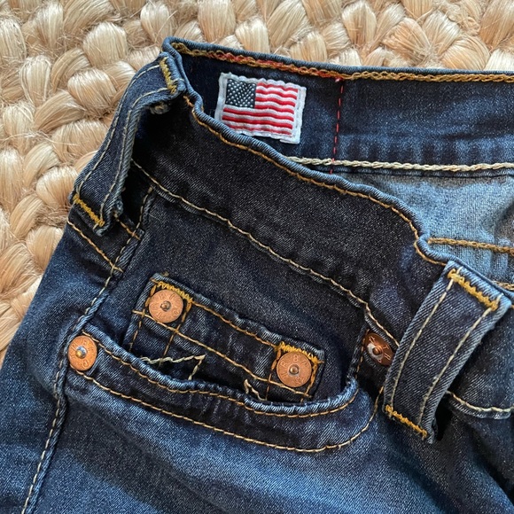 True Religion Casey Skinny Jeans Size 26W x 29.5L - Picture 5 of 14